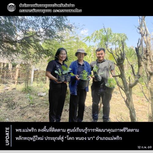 พช.แม่พริก ดำเนินการประชุมคณะอนุกรรมการกลั่นกรองและติดตามการดำเนินงานกองทุนพัฒนาบทบาทสตรีระดับอำเภอ (อกส.อ.) ครั้งที่ 2/2569